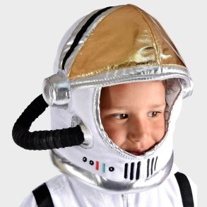 Den Goda Fen Udkldning - Astronauthjelm - Hvid