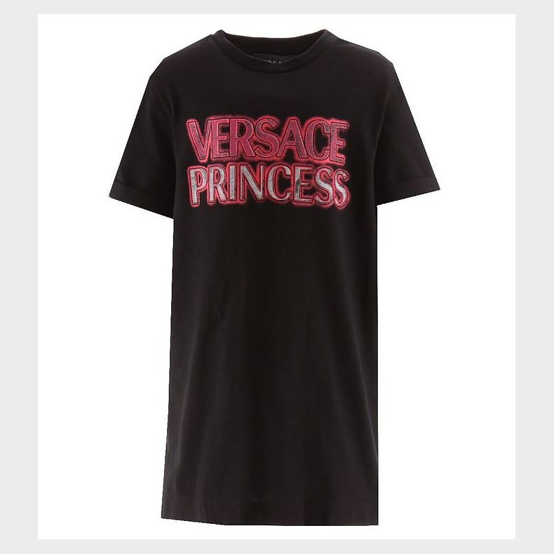 Versace Kjole - Sort/Pink