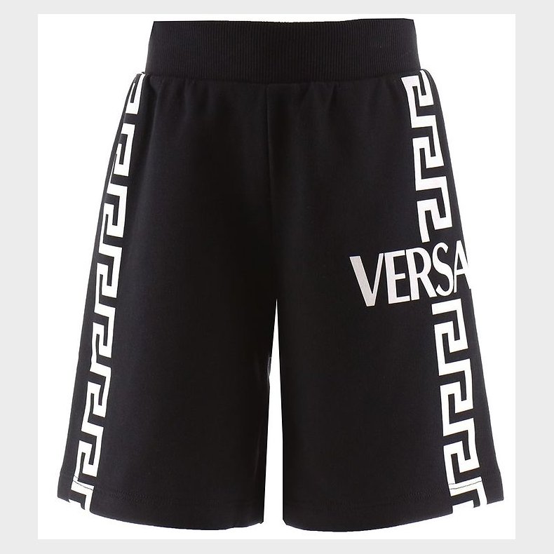 Versace Sweatshorts - Sort m. Hvid