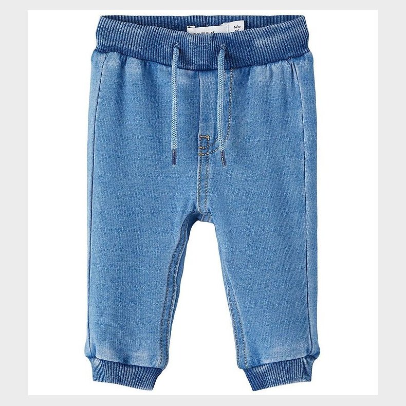 Name It Sweatpants - Noos - NbnRome - Medium Blue Denim