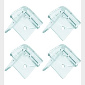 Safety 1st Hjrnebeskyttere - 4-pak - Gennemsigtig