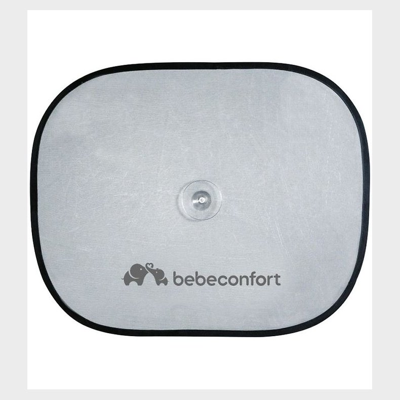 Bebeconfort Solskrm til Bil - 2-pak - Twist'N'Fix - Sort