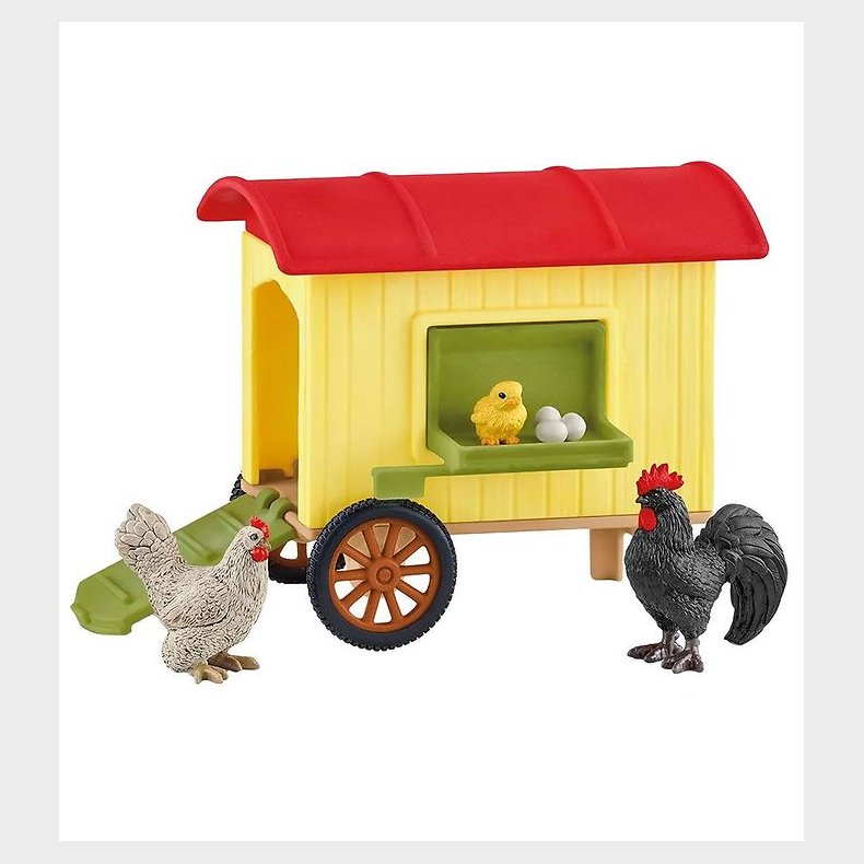 Schleich Farm World - Mobile Chicken Coop