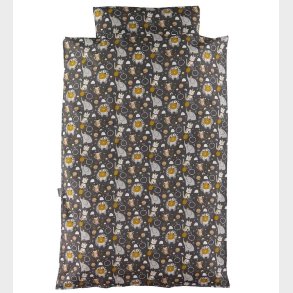 Nrgaard Madsens Sengetj - Junior - Gr m. Elefanter og Lve