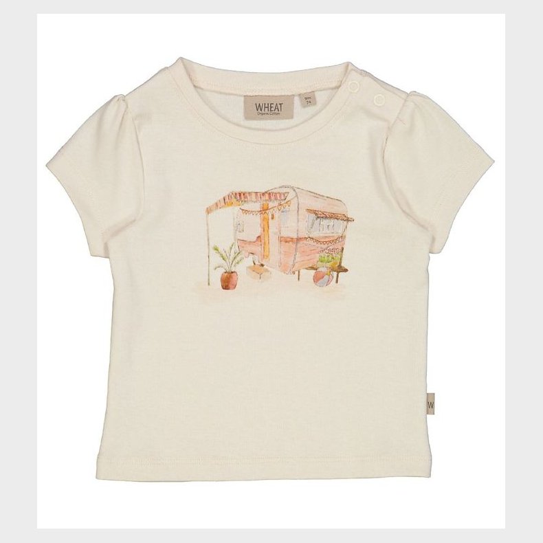 Wheat T-shirt - Holiday Home - Eggshell