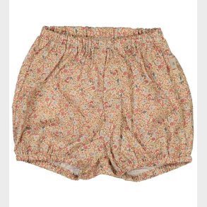 Wheat Shorts - Pleats - Porcelain Flowers