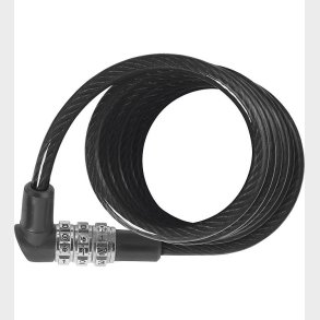 Abus Spiralls - 3506C - 120 cm - Sort