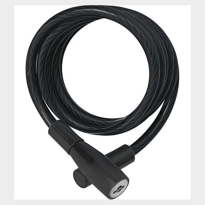 Abus Spiralls - 3506K - 180 cm - Sort