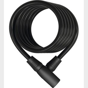 Abus Spiralls - Star 4508K - 150 cm - Sort