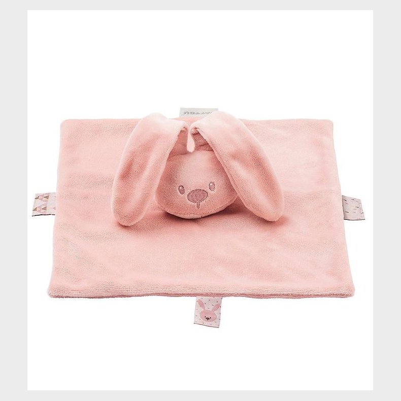 Nattou Nusseklud - Lapidou Doudou - 28x28 cm - Old Pink