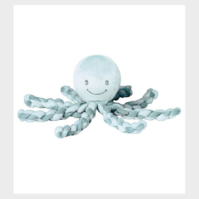 Nattou Nusseklud - Lapidou Blksprutte - 20x9 cm - Mint Grn