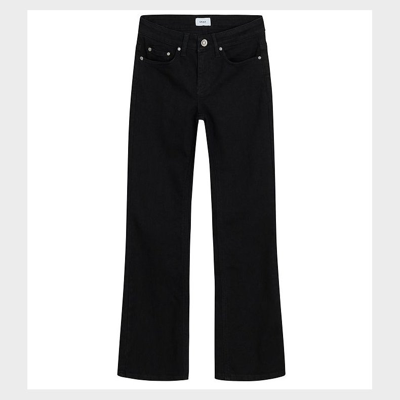 Grunt Jeans - Texas Low Flare - Sort