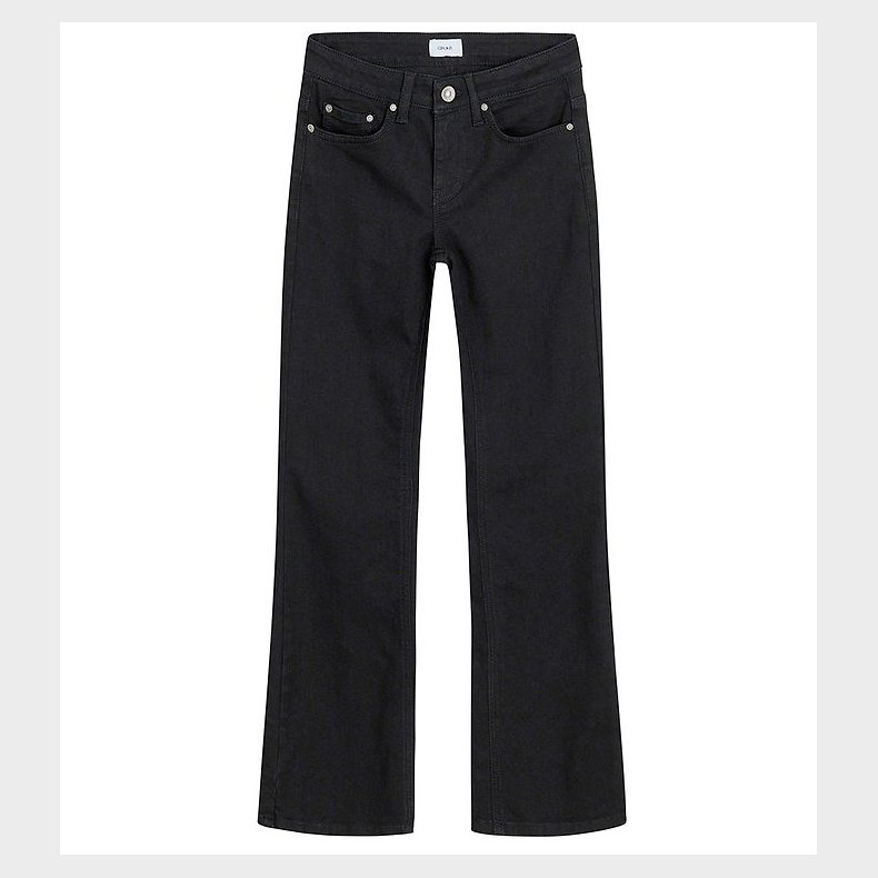 Grunt Jeans - Texas Low Flare - Sort