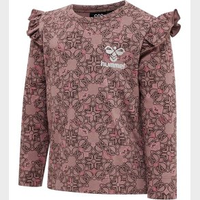 Hummel Bluse - hmlFia - Deep Taupe m. Slvglimmer