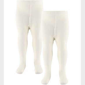 Name It Str�mpebukser - Noos - Rib - NknPantyhose - 2-pak - Whit