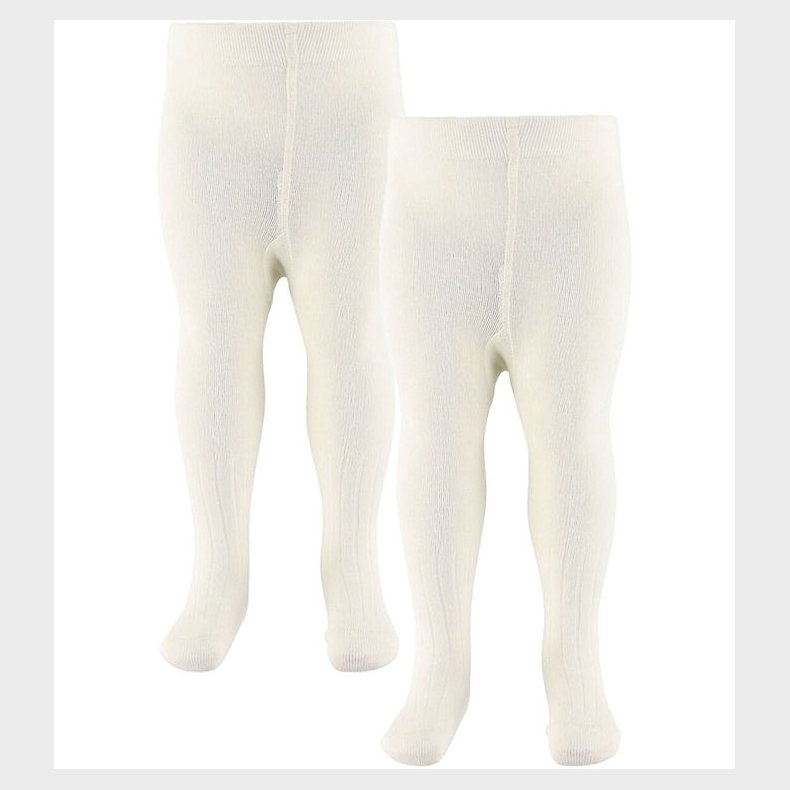 Name It Str�mpebukser - Noos - Rib - NknPantyhose - 2-pak - Whit