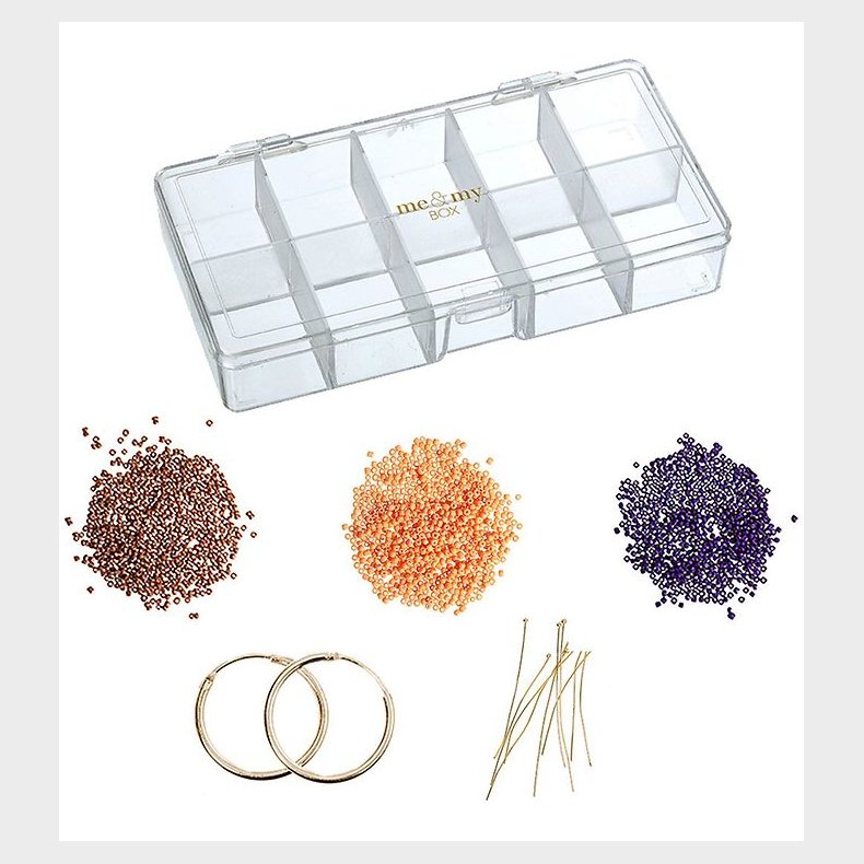 Me&My BOX Smykkes�t - Smykke Kit �reringe - Guld