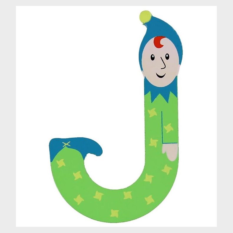 Petit Jour Paris Alfe Bogstav - J - Grn