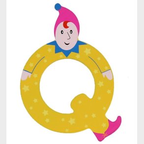 Petit Jour Paris Alfe Bogstav - Q - Gul