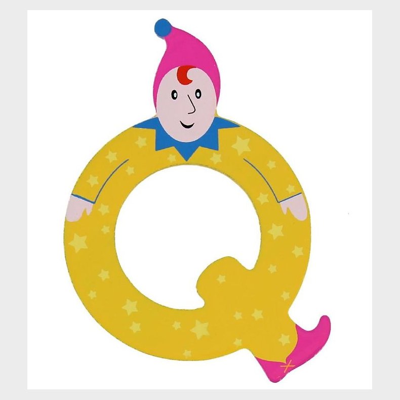 Petit Jour Paris Alfe Bogstav - Q - Gul