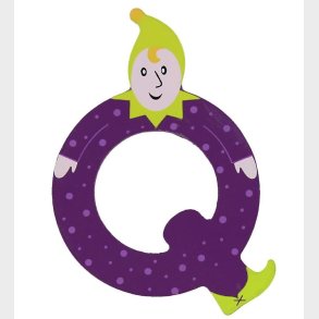 Petit Jour Paris Alfe Bogstav - Q - Mrkelilla