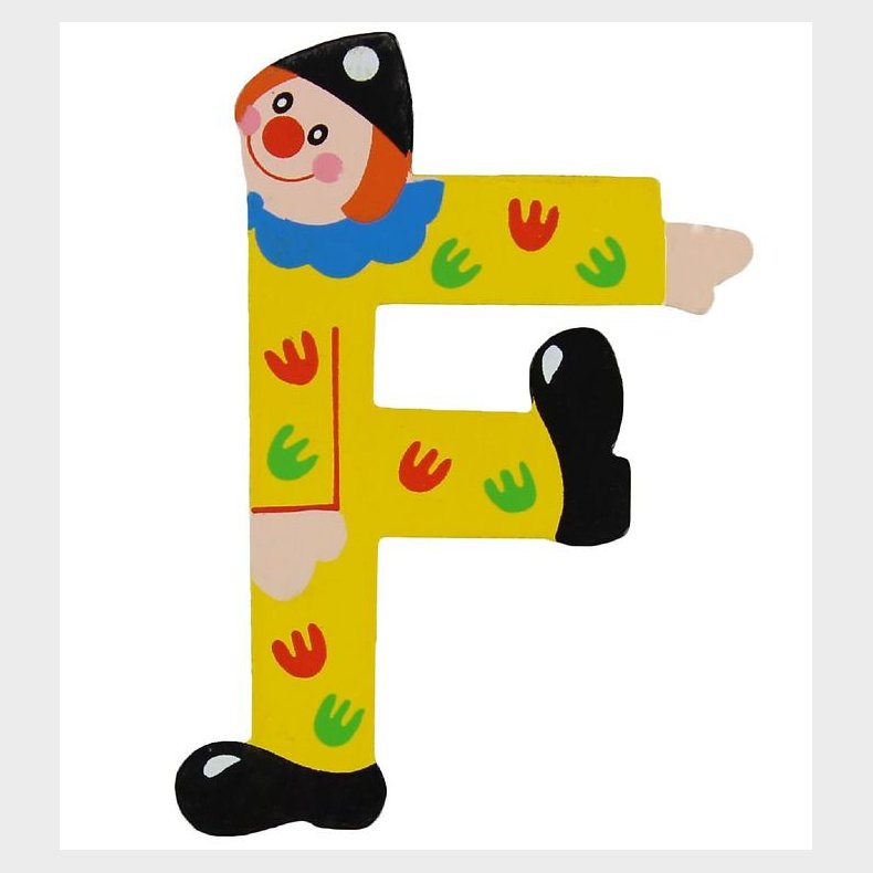 Petit Jour Paris Klovne Bogstav - F - Gul