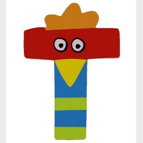 Petit Jour Paris Crazy Bird Bogstav - T - Rd