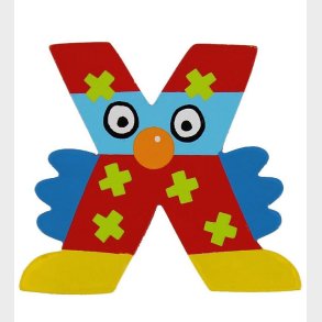 Petit Jour Paris Crazy Bird Bogstav - X - Rd