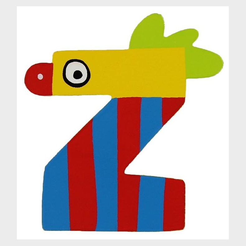 Petit Jour Paris Crazy Bird Bogstav - Z - Gul