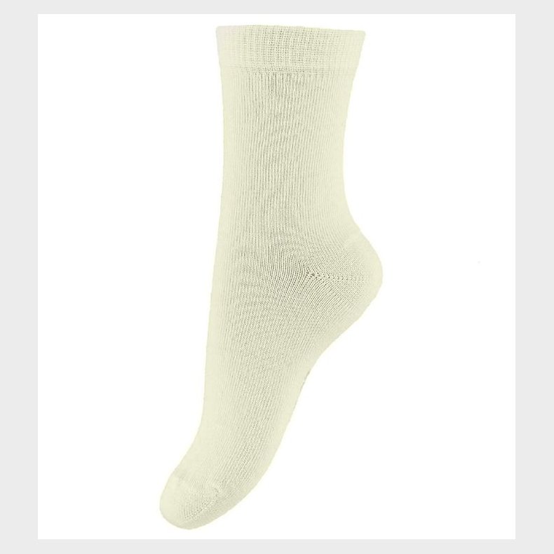 Fuzzies Str�mper - Uld - Offwhite