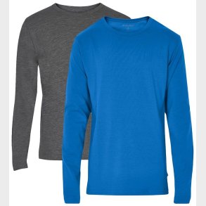 Minymo Bluse - 2-Pak - Bl�/Gr�