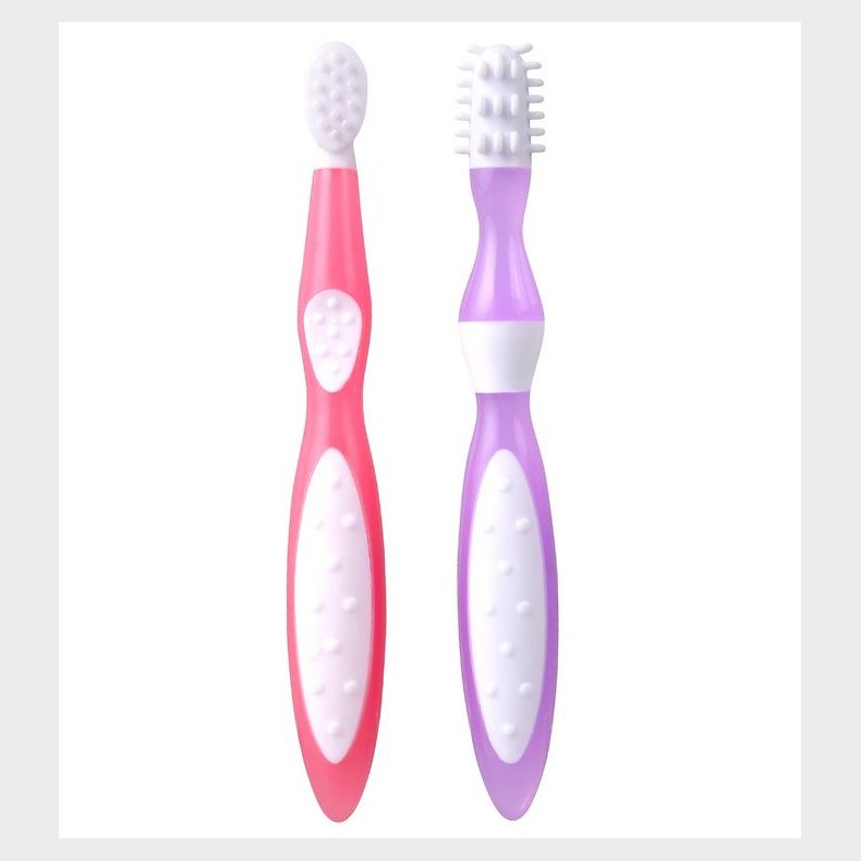 KidsMe Min Frste Tandbrste - Rd/Lilla