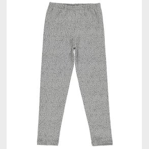 Gro Leggings - Malak - Grey Dawn m. Prikker