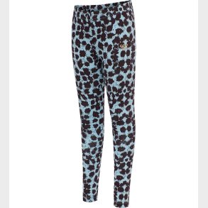 Hummel Leggings - hmlBadia - Bl/Sort