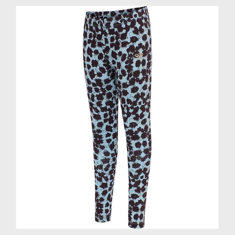 Hummel Leggings - hmlBadia - Bl/Sort
