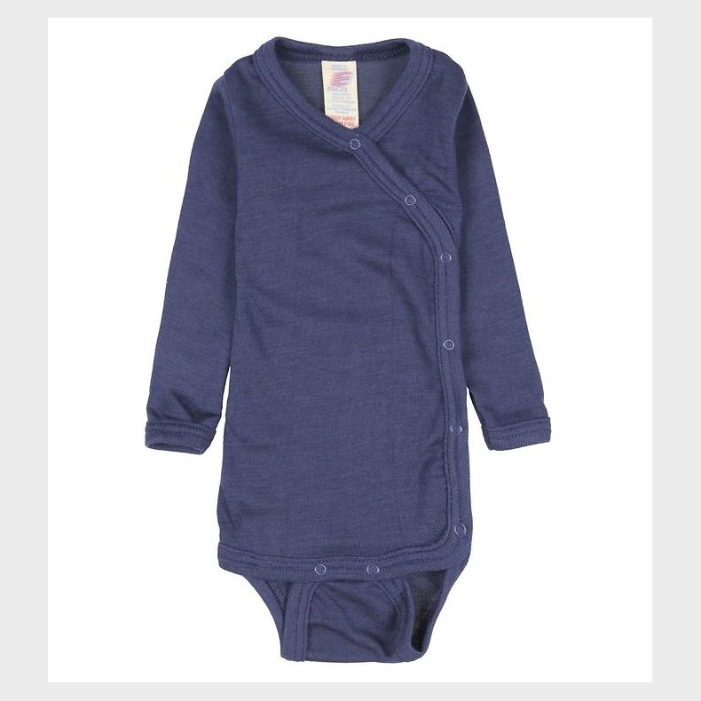 Engel Sl-om Body l/ - Uld/Silke - Navy Blue