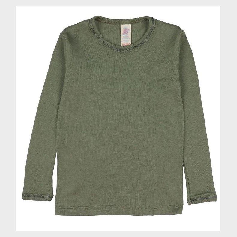 Engel Bluse - Uld/Silke - Olive