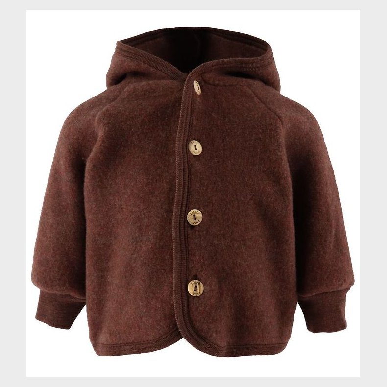 Engel Cardigan - Uld - Cinnamon Mlange