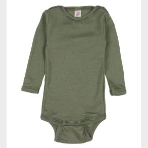 Engel Body l/ - Uld/Silke - Olive