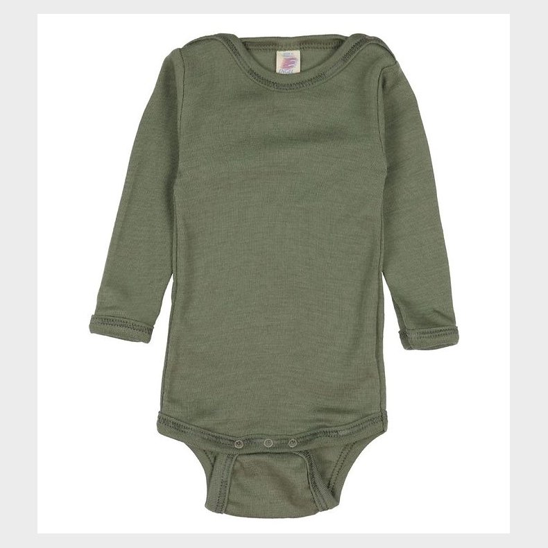Engel Body l/ - Uld/Silke - Olive