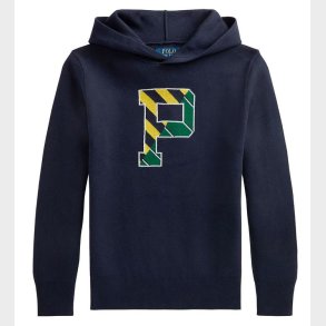 Polo Ralph Lauren Httetrje - Strik - Letterman - Navy m. Gul/G