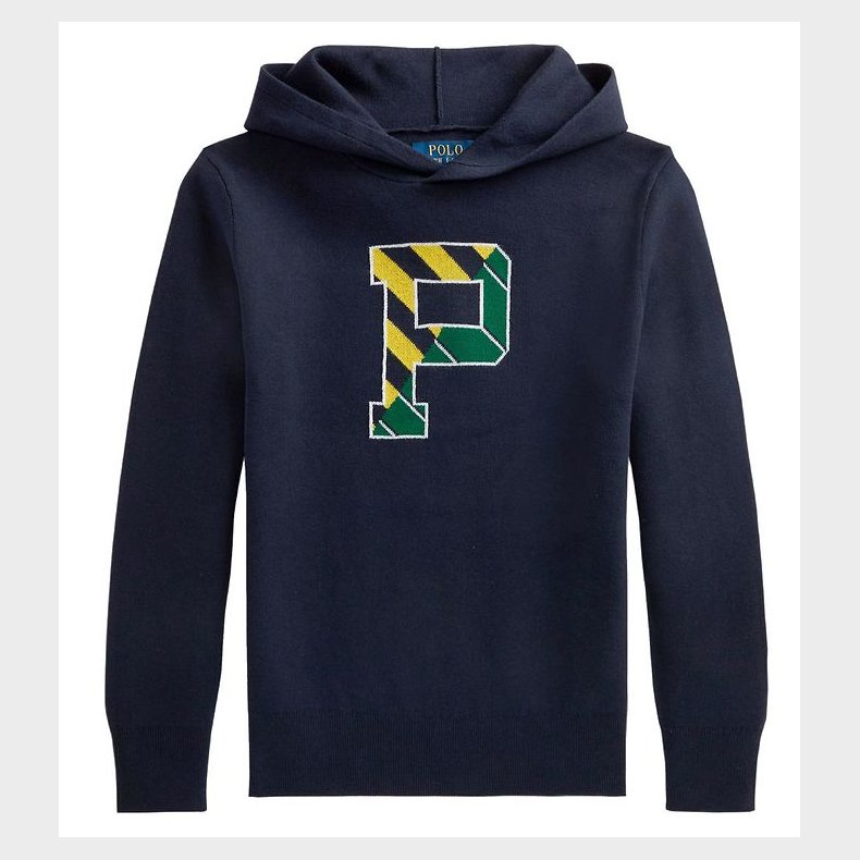 Polo Ralph Lauren Httetrje - Strik - Letterman - Navy m. Gul/G