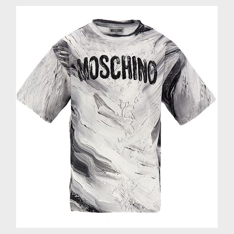 Moschino T-Shirt - Optical White/Gr