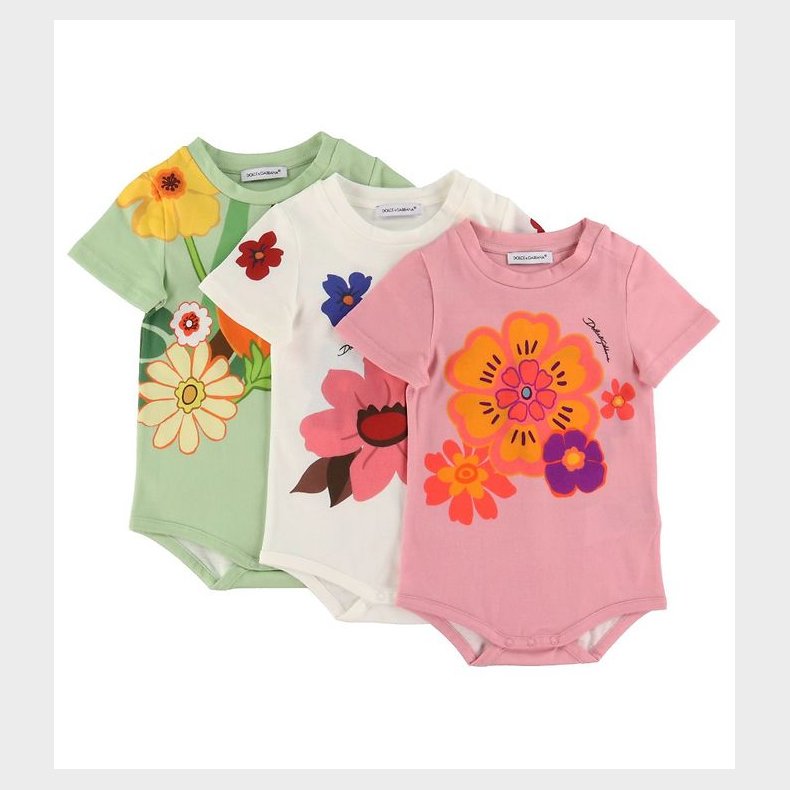 Dolce & Gabbana Bodyer k/ - Gaveske - 3-pak - Multicolor