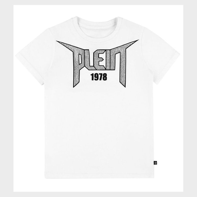 Philipp Plein T-Shirt - 1978 - Hvid m. Similisten