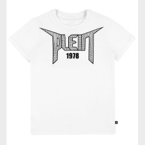 Philipp Plein T-Shirt - 1978 - Hvid m. Similisten