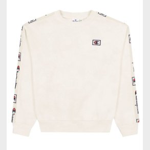 Champion Fashion Sweatshirt - Hvid/Gr m. Logo