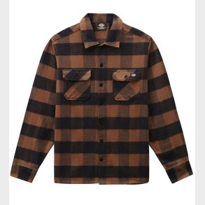 Dickies Skjorte - Sacramento - Brun m. Tern
