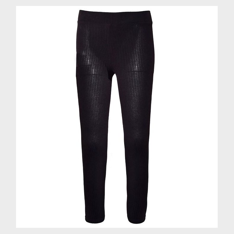 Hound Leggings - Rib - Sort