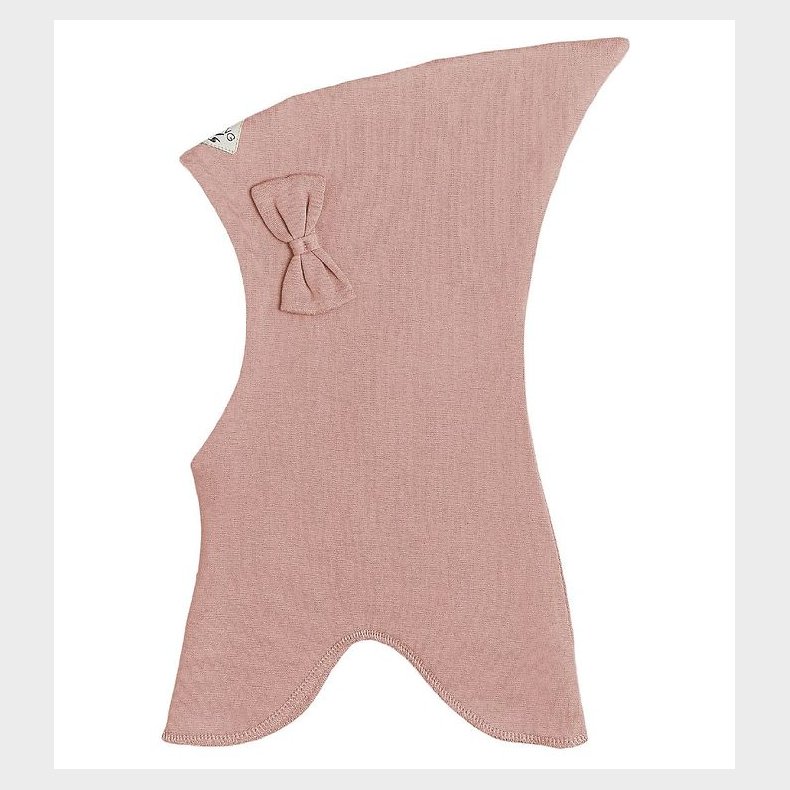 Racing Kids Elefanthue - Uld/Bomuld - 2-lags - Dusty Rose m. Sl